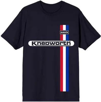 Produktbild von Oasis - "Knebworth" T-Shirt für Herren/Damen Uni RO11496 (M) (Marineblau)