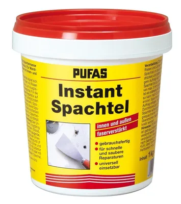 Produktbild von PUFAS Instant-Spachtel für innen und außen - 1kg