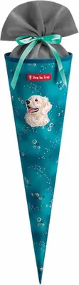 Obrázek produktu pro Step by Step school cone School Cone Dog Basty tyrkysová
