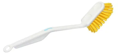 Produktbild von Spülbürste, gelb, mittel, Spülbürste, 285 x 33 x 20 mm | Packung (1 Stück)