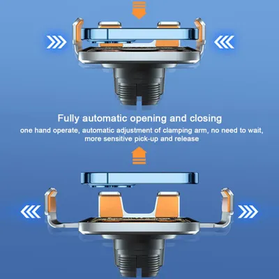 Image de Support de téléphone pour voiture, recharge sans fil.
Support intelligent de recharge rapide pour téléphone de voiture.
Support de téléphone pour voiture, recharge sans fil.
Station de recharge pour téléphone de voiture