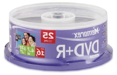 Productafbeelding van Beschrijfbare DVD's - Opslagmedia - Data Archiveren - Inkjet Bedrukbaar - 47 GB - Blank