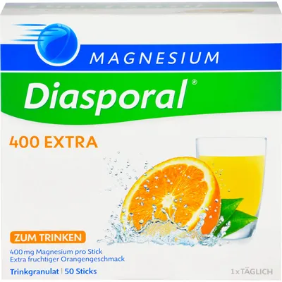 Produktbild von Magnesium-Diasporal 400 extra Trinkgranulat, 50 St. Beutel