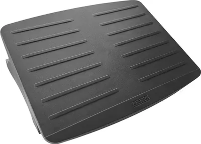 Zdjęcie produktu dla DESQ 60071 Podnóżek - wysokość 90 mm - duży - czarny