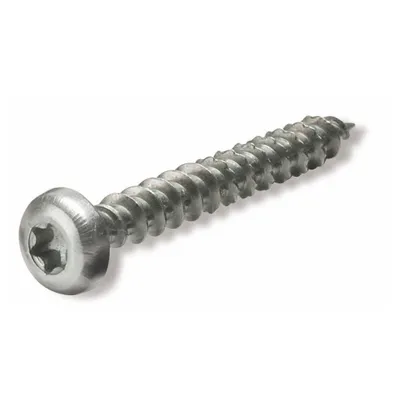 Obrázek produktu pro Šroub do dřevotřísky, pozinkovaný, s plochou hlavou 3,5 x 40 mm, TORX T10 191210 (balení po 200 kusech)