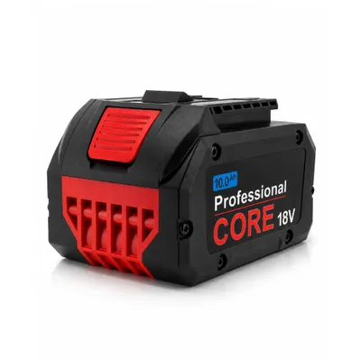 Produktbild von 18V 10,0Ah Akku kompatibel mit Bosch Professional ProCORE 18V – Li-Ion Hochleistungsakku mit LED Ladezustandsanzeige – Ersatzakku für 18V 10,0AH