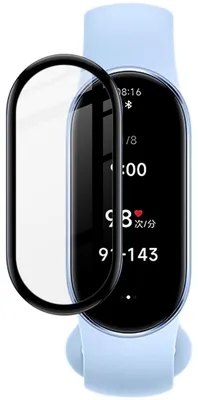 Obrázek produktu pro Pro Xiaomi Smart Band 9 Plexiglas HD LCD Display Touch Protection Fólie Transparentní