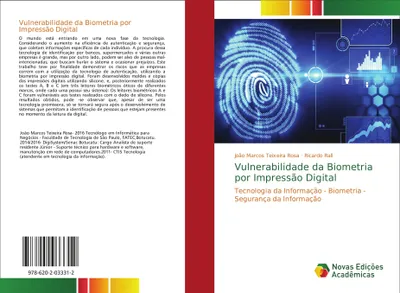 Produktbild von Vulnerabilidade da Biometria por Impressão Digital