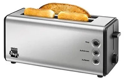Productafbeelding van Unold 38915 Toaster Onyx Duplex, dubbele broodrooster met twee lange sleuven, 1180-1400 W, roestvrij staal