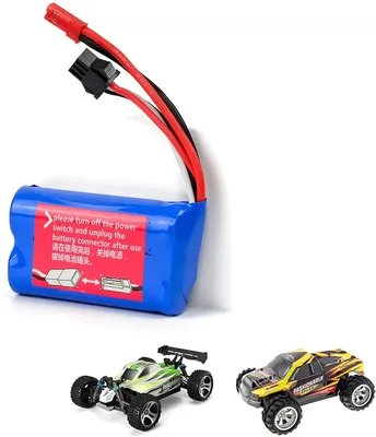 Produktbild von 1 ks Lipo batéria kus (6,4V 750mAh) pre auto pre A959-A A969-A A979-A K929-A truck RC 16500