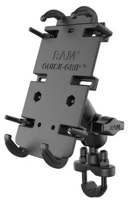 Immagine prodotto di RAM Mounts Quick-Grip, Telefono cellulare/smartphone, Navigazione, Supporto passivo, Universale, Nero