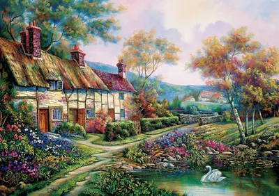 Zdjęcie produktu dla ART PUZZLE Puzzle Wiosenny ogród 1500 elementów