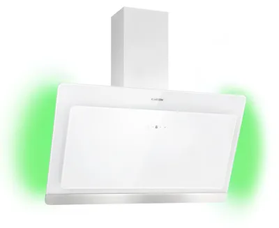 Obrázok produktu pre Klarstein digestor 90 cm, digestor s filtrom s aktívnym uhlím, digestor s prietokom vzduchu 563 m³/h, nástenný digestor s RGB-LED, tichý digestor 90 cm