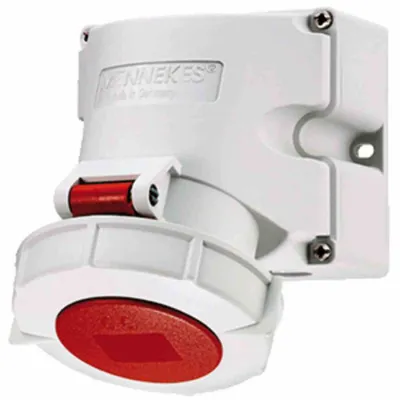 Immagine prodotto di MENNEKES Elektrotechnik GmbH & Co. KG CEE-Wandsteckdose 16A 400V 5polig (9520)