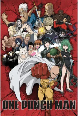 Produktbild von Poster One Punch Man Heroes 61x91.5cm