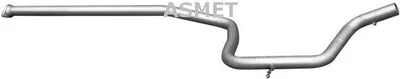 Produktbild von ASMET Abgasrohr Auspuffrohr für FORD MONDEO IV Turnier (BA7) 07.133