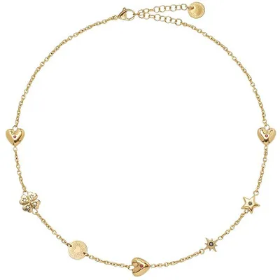 Immagine prodotto di Collane con ciondoli fissi Liujo Gold Da 43 cm a 49 cm Collezione - donna