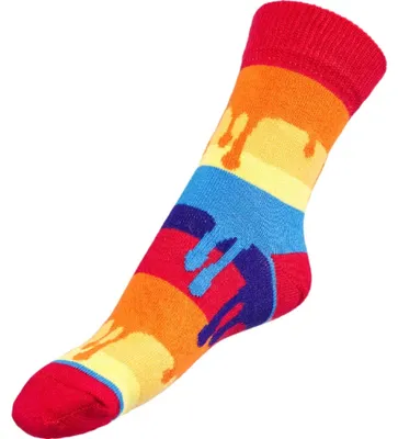 Produktbild von Kindersocken Farben - 20-24 - Rot,Orange,Blau