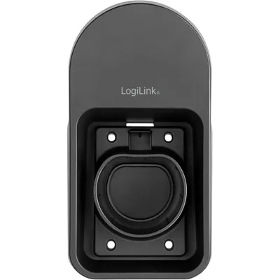 Immagine prodotto di Logilink Wandhalterung m.Kabelablage f. Auto-Ladekabel,schw.