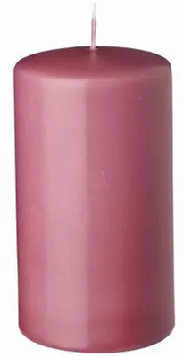 Produktbild von Flachkopf-Stumpenkerzen Antique Pink 120 x Ø 60 mm, 4 Stück