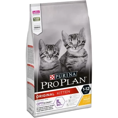Productafbeelding van Purina Pro Plan Original OPTIstart, Kittenvoer, Kip, 3 kg, Bevat antioxidanten