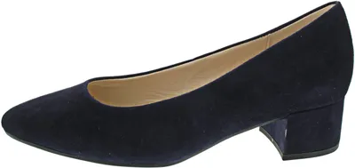 Produktbild von Gabor 21440-19 Pumps, Damen, Leder, Atlantik (Dunkelblau), 40 mm Absatz - Damenschuhe Modische Pumps / Ballerina, Blau, leder (samtchevreau), absatzh&oumlhe: 40 mm