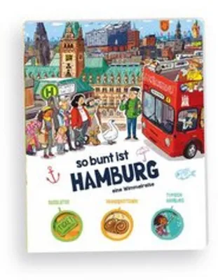 Obrázek produktu pro Hamburg Wimmelbuch: So bunt ist Hamburg - eine Wimmelreise