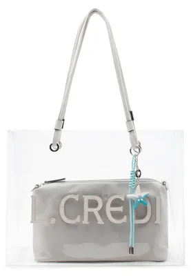 Image de L.CREDI sac à épaule Reja Shoulder Bag Light Gray transparent