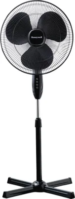 Produktbild von Honeywell HSF1630E4, Haushalts-Lamellenlüfter, Schwarz, Flur, 51 dB, 60 cm, 3498 m³/h