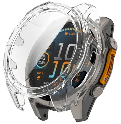 Image de Étui de protection en plastique pour Garmin Tactix 8 Solar 51 mm + verre 9H transparent