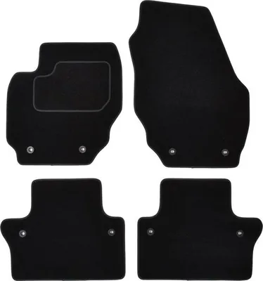 Produktbild von CUSTOPOL Fußmatten Set Autoteppiche für VOLVO V70 III (135) Vorne+Hinten