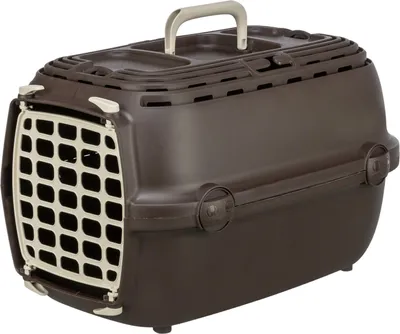 Produktbild von TRIXIE Transportbox Relax 1 - braun - 32 × 30 × 48 cm