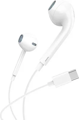 Image de Ecouteurs intra-auriculaires filaires Foneng T15, USB-C, 1,2 m (blanc)