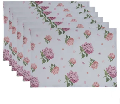 Obrázek produktu pro Sada prostírání Clayre & Eef VTG40 (6 kusů) růžová 48x33 cm