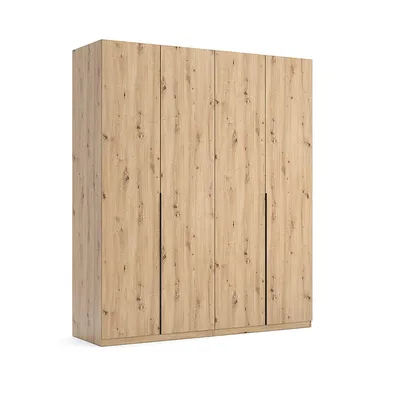 Produktbild von 4-türiger Kleiderschrank Dąb Artisan, 2100×1790×550 mm