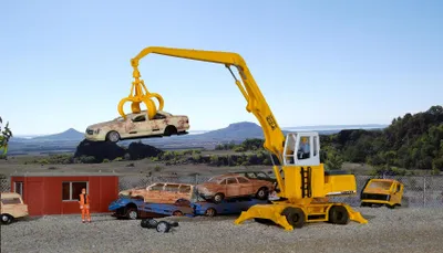 Produktbild von Kibri 11282 - H0 LIEBHERR 934 Umschlaggerät - Neu