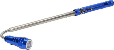 Produktbild von Virone WL-9 Teleskoplampe mit Magnet und Gebeugter Kopf 17-57 cm 3 LEDs 4 x LR44 (Inbegriffen)
