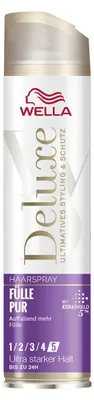 Zdjęcie produktu dla Wella Deluxe, Lakier do włosów Fulle Pur, 250 ml