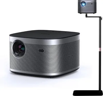 Obrázek produktu pro Bezdrátová projekční souprava pro domácí kino s WiFi, Bluetooth a držákem na strop – domácí kino