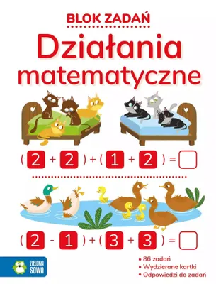 Image de Działania matematyczne. Blok zadań dla dzieci