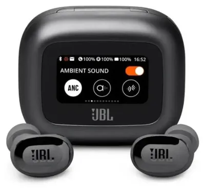 Zdjęcie produktu dla JBL Live Buds 3, Bezprzewodowy, 20 - 40000 Hz, Połączenia/Muzyka/Sport/Codzienność, 82,2 g, Zestaw słuchawkowy, Czarny