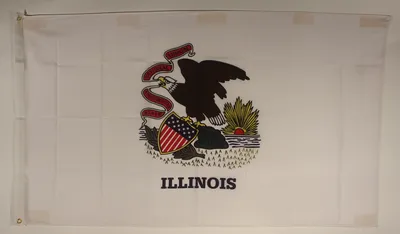 Produktbild von Flagge Fahne : Illinois