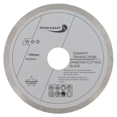 Immagine prodotto di PRODIAMANT Disco diamantato per piastrelle 105 mm
