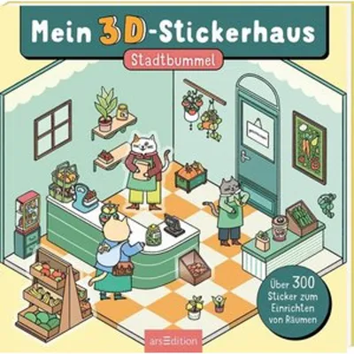 Obrázok produktu pre Mein 3D-Stickerhaus - Cozy Stadtbummel