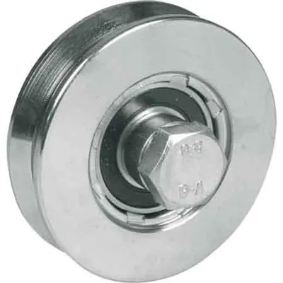 Obrázok produktu pre Koleso so skrutkou pre brány s 2 ložiskami, 160 mm