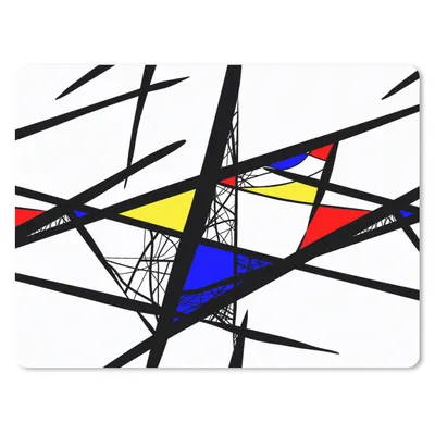 Produktbild von MuchoWow® Mauspad Mousepad Muster - Abstrakt - Kunst 23x19 cm - Mousepads - Maus Mat - Pad - Mausunterlage - Schreibtischunterlage - Mauspad