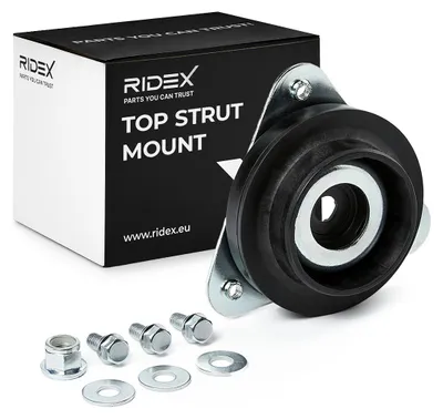 Produktbild von RIDEX 1180S0422 Federbeinstützlager Vorne für RENAULT Clio III Schrägheck (BR0/1, CR0/1) TWINGO II (CN0) CLIO II (BB0/1/2, CB0/1/2) Clio IV Schrägheck