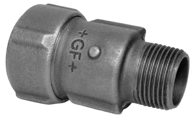 Productafbeelding van Georg Fischer GF Primofit adapter met buitendraad, STL, R FKM, 3/4", R3/4", 1 stuk.