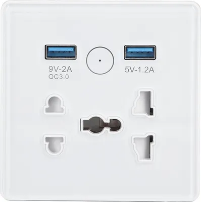 Obrázok produktu pre Inteligentná zásuvka USB rýchle nabíjanie Časovanie APP Diaľkové ovládanie hlasom Inteligentná zásuvka AC100?240V