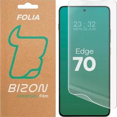 Produktbild von Hydrogel Folie für den Bildschirm für Motorola Edge 70, Bizon Glass Hydrogel Front, 1 Stück